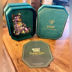 New, 2025 Fancy Feast Feastivities Cat Holiday Ornament, RARE, Limited Edition